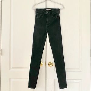 Levi’s Mile High Super Skinny Jeans Black Ground